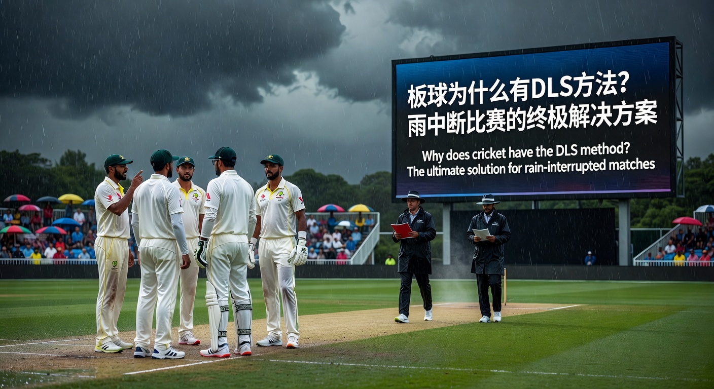 板球为什么有DLS方法？雨中断比赛的终极解决方案