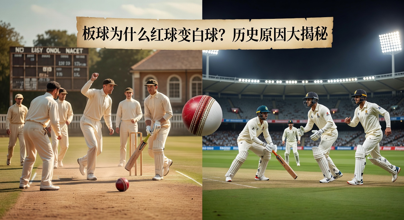 板球为什么红球变白球？历史原因详解