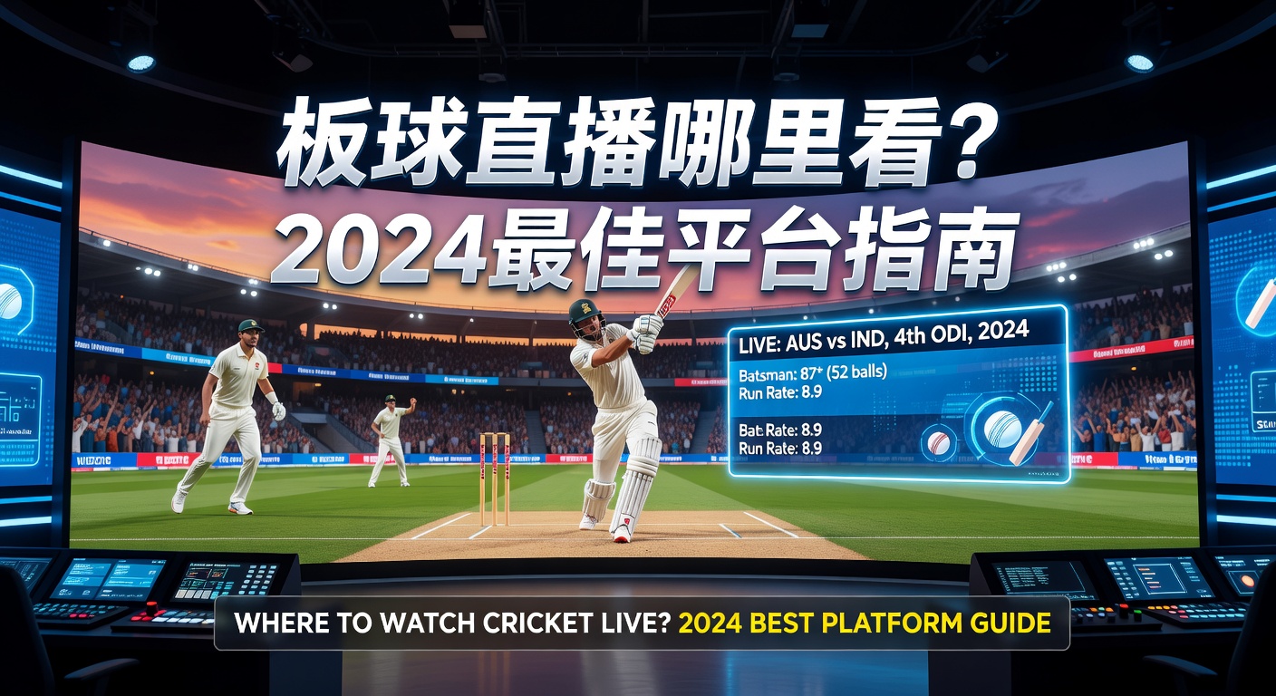 板球直播哪里看？2024最佳平台指南