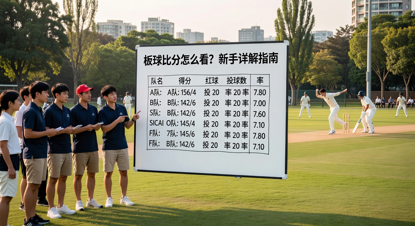 板球比分怎么看？新手详解指南