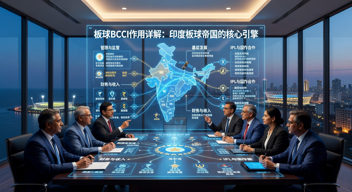 板球BCCI作用详解：印度板球帝国的核心引擎
