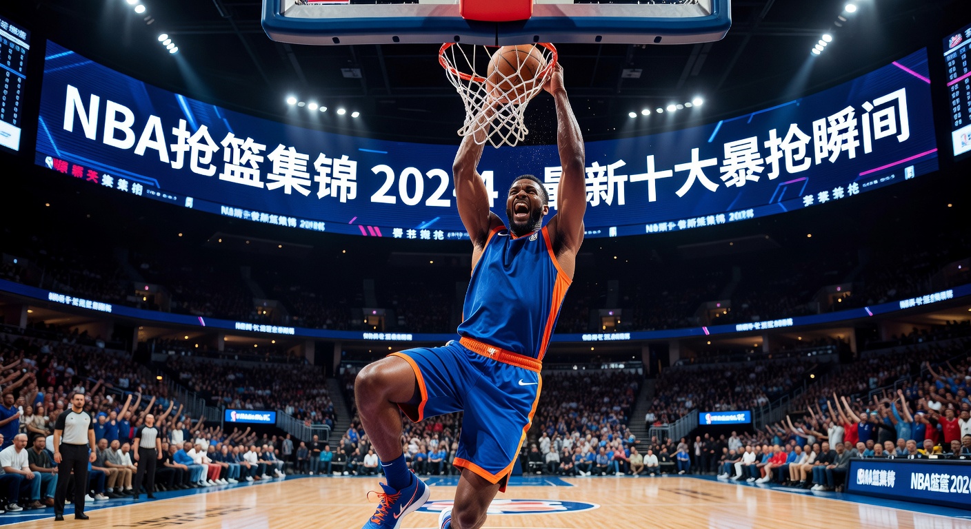 NBA扣篮集锦2024最新十大暴扣瞬间