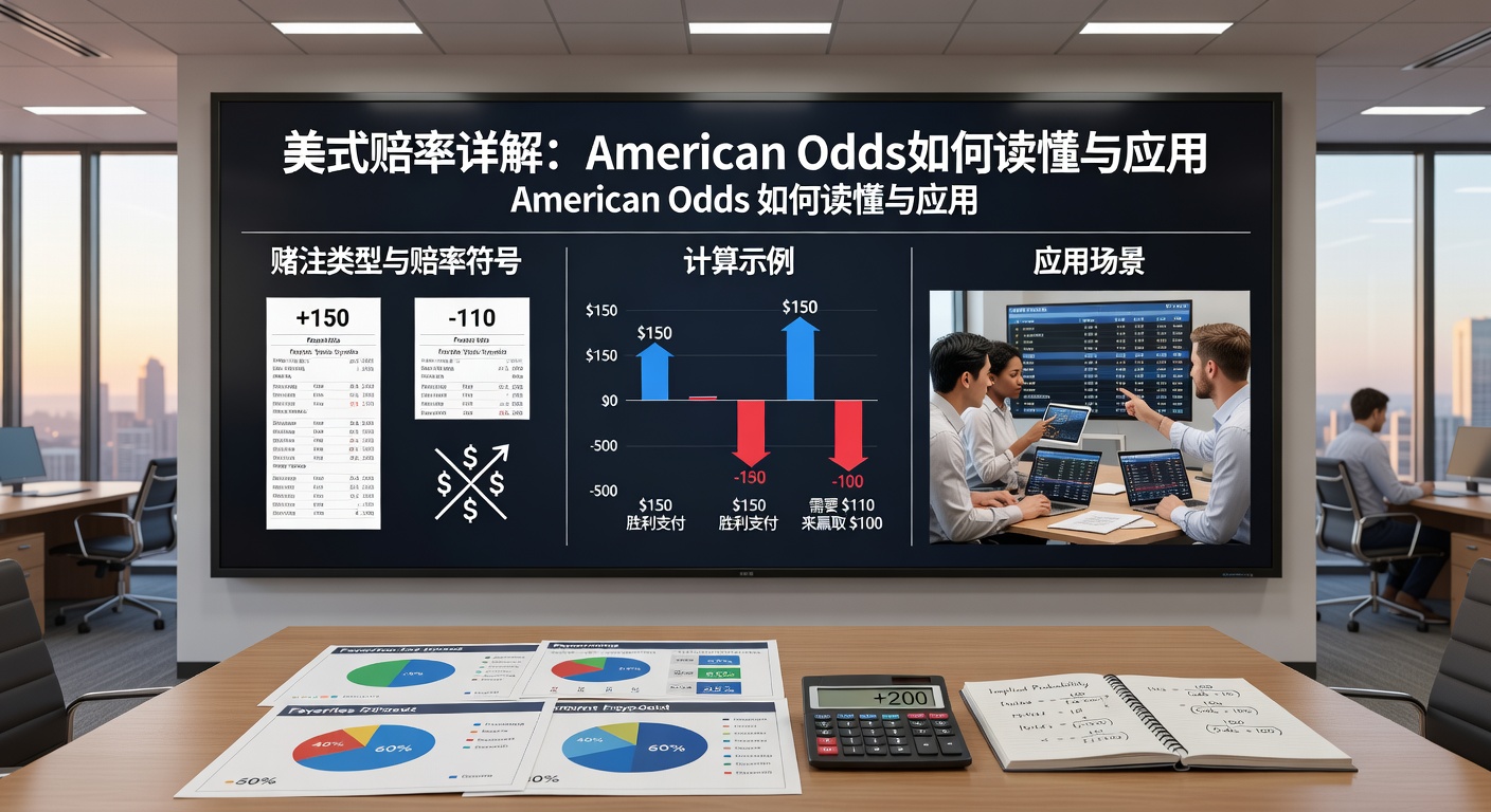 美式赔率 American Odds 详解：体育竞猜必备知识