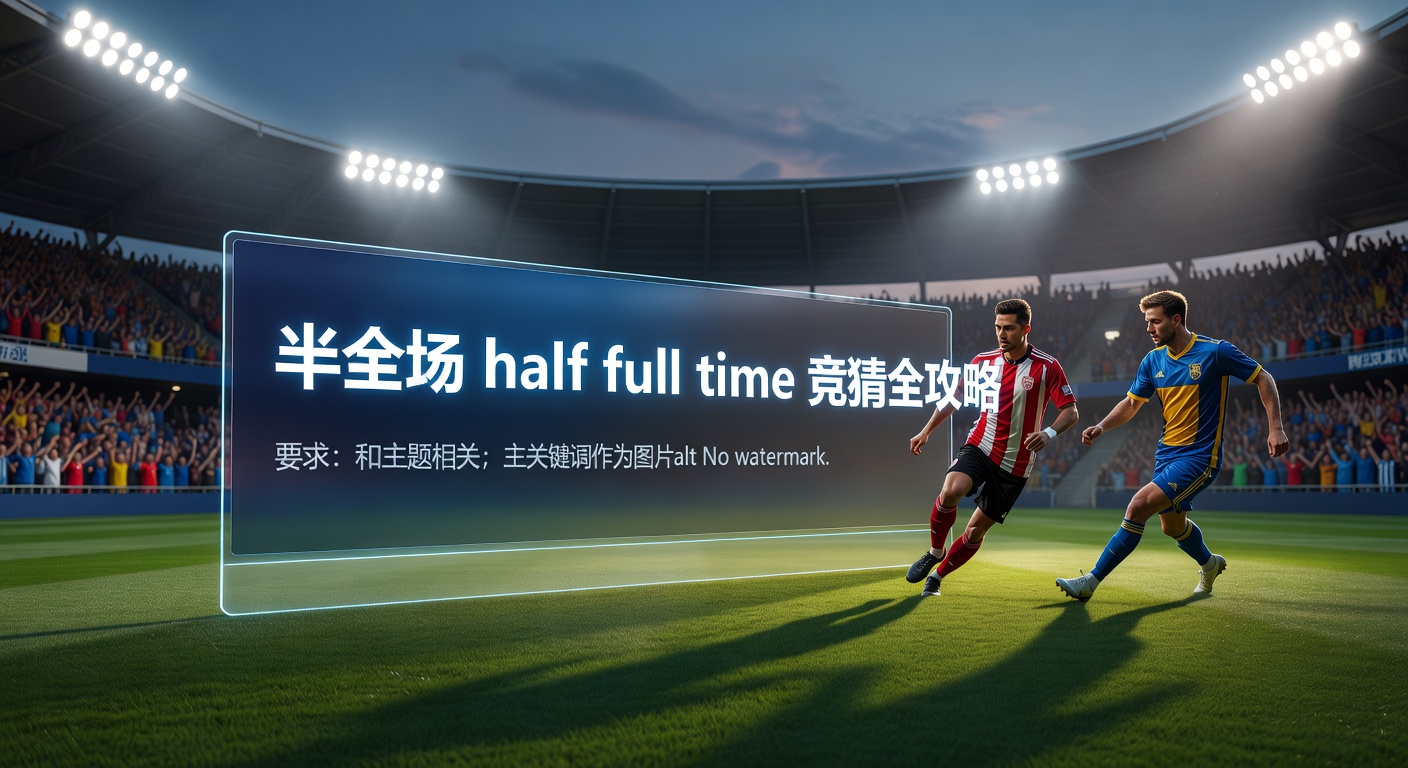 半全场 half full time 竞猜攻略