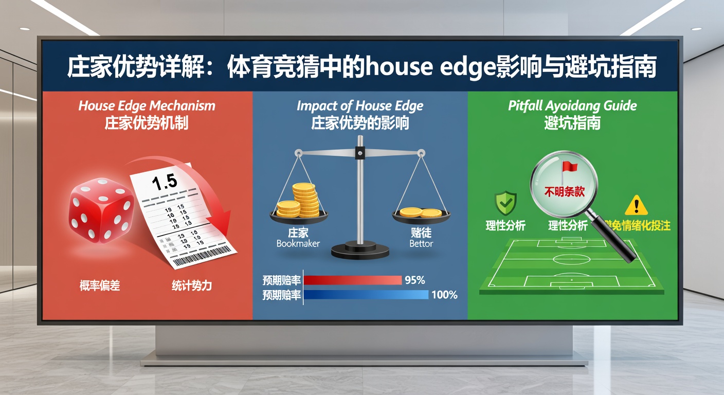 庄家优势 house edge 详解：体育竞猜避坑指南