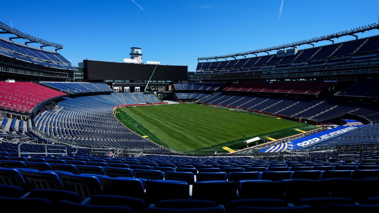 NFL球场如何变身世界杯草坪：11座美国主场改造全览