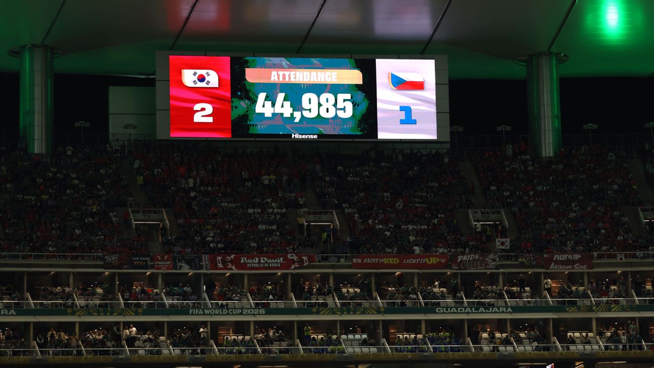 FIFA为韩国对捷克近满座数据辩护，官方揭秘观众统计逻辑